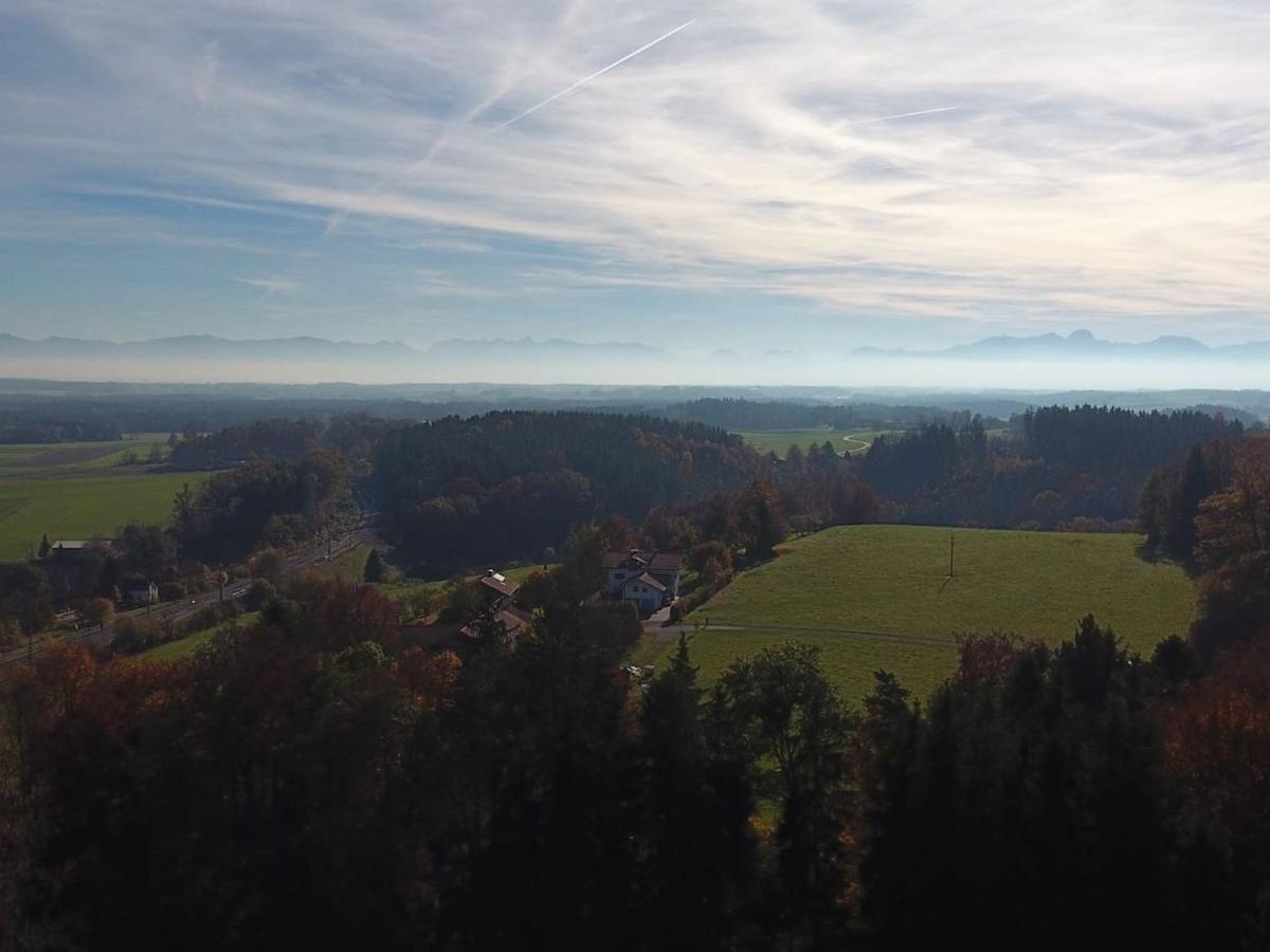Alpenblick Nahe Muenchen Mit Outdoor Whirlpool - 21 Min Von Muenchen Mit Zug Assling Esterno foto
